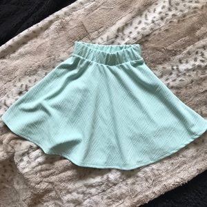 Charlotte Russe flow mini skirt